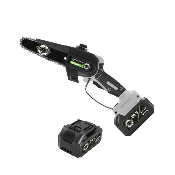 Turbo Plus Αλυσοπρίονο μπαταρίας 20V 2x4.0Ah 20cm Brushless TRB2000-SET2