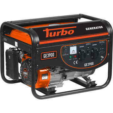 TURBO Γεννήτρια βενζίνης 3000W 7,0Hp 3,5kVA GE3900