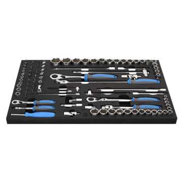 UNIOR Συλλογή με καρυδάκια και παρελκόμενα 1/2" σε θήκη SOS 621389