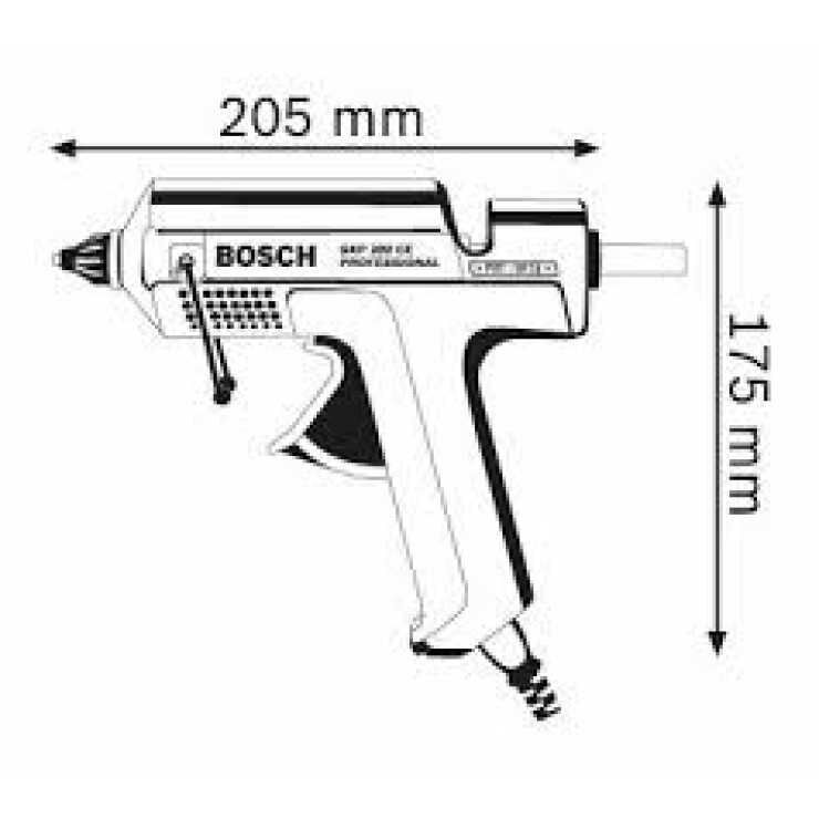 Bosch GKP 200 CE Πιστόλι θερμοκόλλησης 0601950703