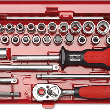 CAROLUS SOCKET SET 1-4 I με 33 τμχ. 1514288