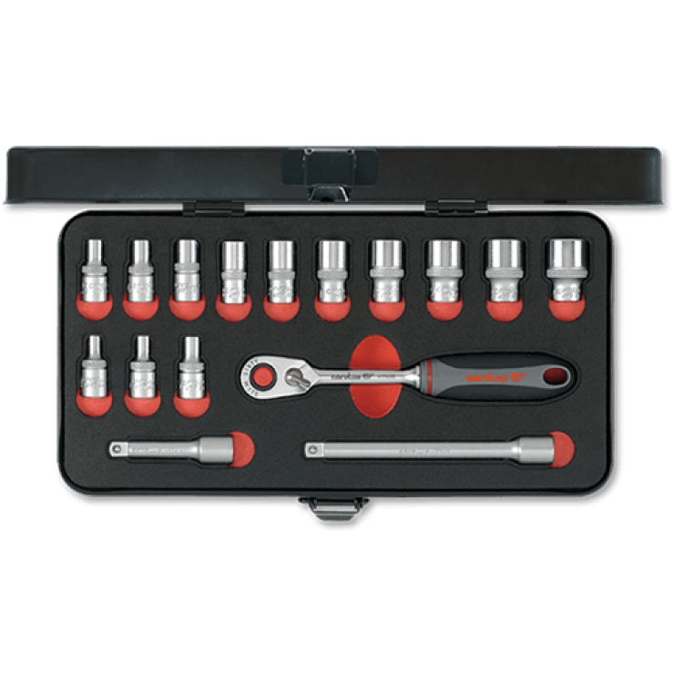 CAROLUS SLIM SIXTY SOCKET SET 1-4 με 16 τεμ. 2253585