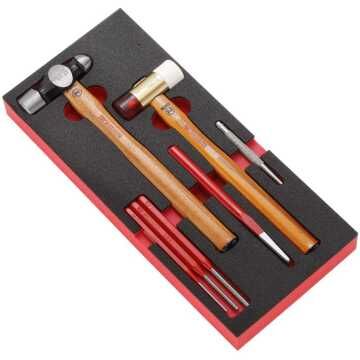 FACOM Θήκη με Εργαλεία Χτυπήματος 202H / MODM.MI4PB  