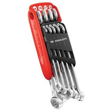 FACOM Σετ με 9 Γερμανοπολυγωνα Κλειδιά OGV σε Πλαστική θήκη 440.JP9PB 