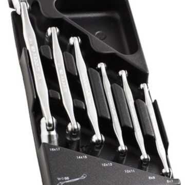 FACOM Θήκη με 6 Κλειδιά με Σπαστό Καρυδάκι  / MOD.66A-1