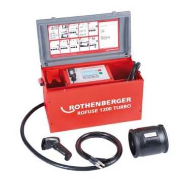 ROTHENBERGER Μηχάνημα Ηλεκτρομουφας ROFUSE 1200 TURBO  ROTHENBERGER Μηχάνημα Ηλεκτρομουφας ROFUSE 1200 TURBO