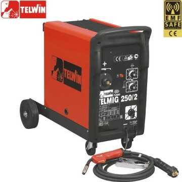 TELWIN TELMIG 250-2 TURBO ΤΡΙΦΑΣΙΚΗ ΗΛΕΚΤΡΟΚΟΛΛΗΣΗ 260A (821061)