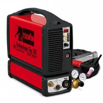 TELWIN Μονοφασική Φορητή Μηχανή Ηλεκτροδίου Technology Tig 182 AC-DC-HF-LIFT (852030)