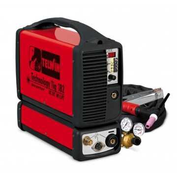 TELWIN Μονοφασική Φορητή Μηχανή Ηλεκτροδίου Technology Tig 182 AC-DC-HF-LIFT (852030)