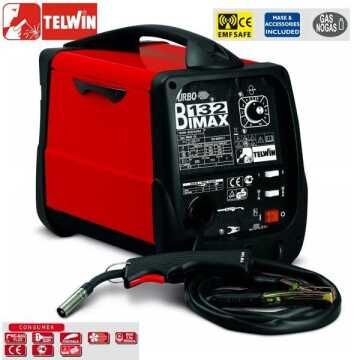 TELWIN BIMAX 132 TURBO MONOΦΑΣΙΚΗ ΗΛΕΚΤΡΟΚΟΛΛΗΣΗ 120A (821010)