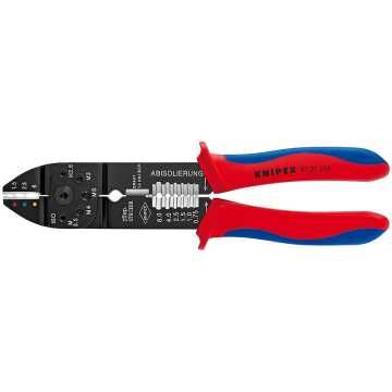 KNIPEX ΠΡΕΣΑ ΓΙΑ ΑΚΡΟΔΕΚΤΕΣ 215 mm 0,5-6 mm (97 21 215) KNIPEX ΠΡΕΣΑ ΓΙΑ ΑΚΡΟΔΕΚΤΕΣ 215 mm 0,5-6 mm (97 21 215)