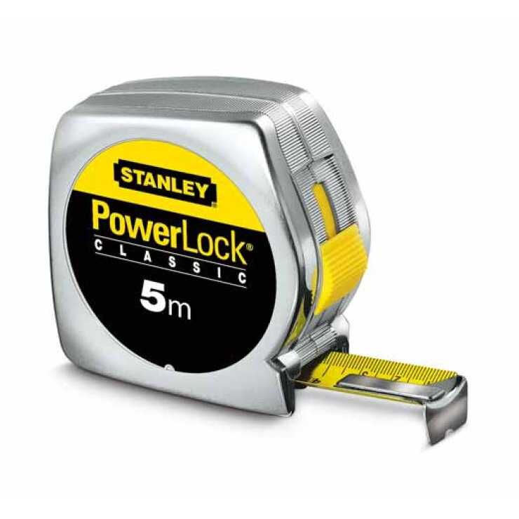 Stanley Powerlock ΜΕΤΡΟ ΜΕ ΚΕΛΥΦΟΣ ΑΒS 5m  (0-33-195)