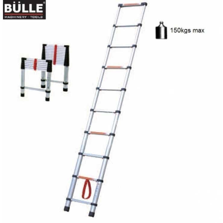 BULLE Σκάλα Πτυσσόμενη Τηλεσκοπική 11 σκαλιών 631151