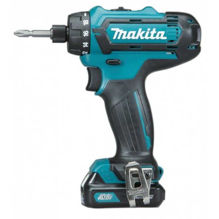 MAKITA ΔΡΑΠΑΝΟΚΑΤΣΑΒΙΔΟ 2 ΤΑΧΥΤΗΤΩΝ 1/4” 10,8V DF031DSAJ