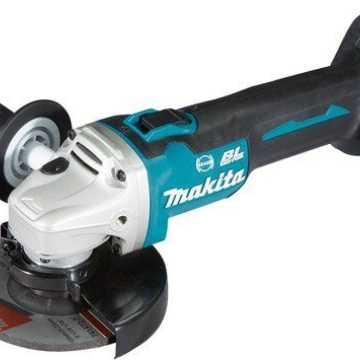 MAKITA ΓΩΝΙΑΚΟΣ ΤΡΟΧΟΣ ΡΥΘΜ. 18V 125/115 mm BL - AWS - ΦΡΕΝΟ (ΜΟΝΟ ΤΟ ΣΩΜΑ) DGA514ZJU
