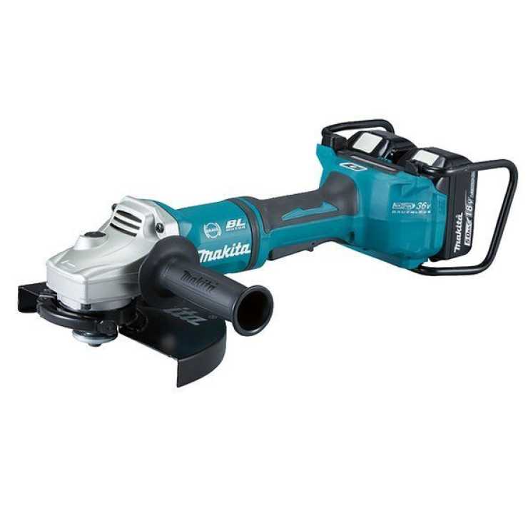 MAKITA ΓΩΝΙΑΚΟΣ ΤΡΟΧΟΣ 18Vx2 230 mm BL - AWS DGA901T2U2