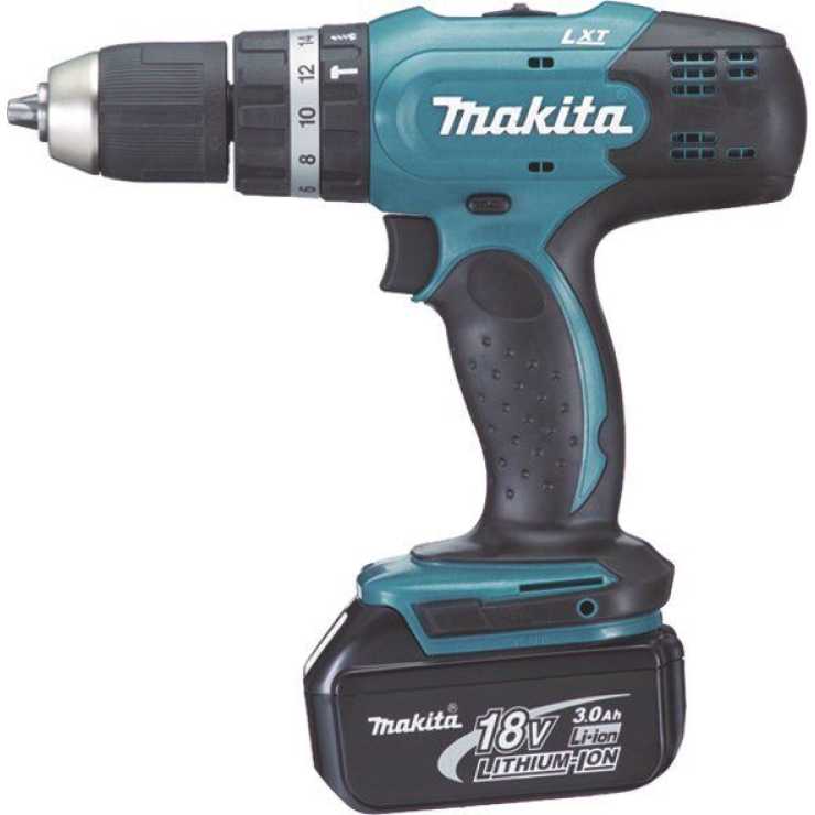 MAKITA ΚΡΟΥΣΤΙΚΟ ΔΡΑΠΑΝΟΚΑΤΣΑΒΙΔΟ 18V 13 mm - 42 Nm + 74 ΕΞΑΡΤΗΜΑΤΑ DHP453RFX4