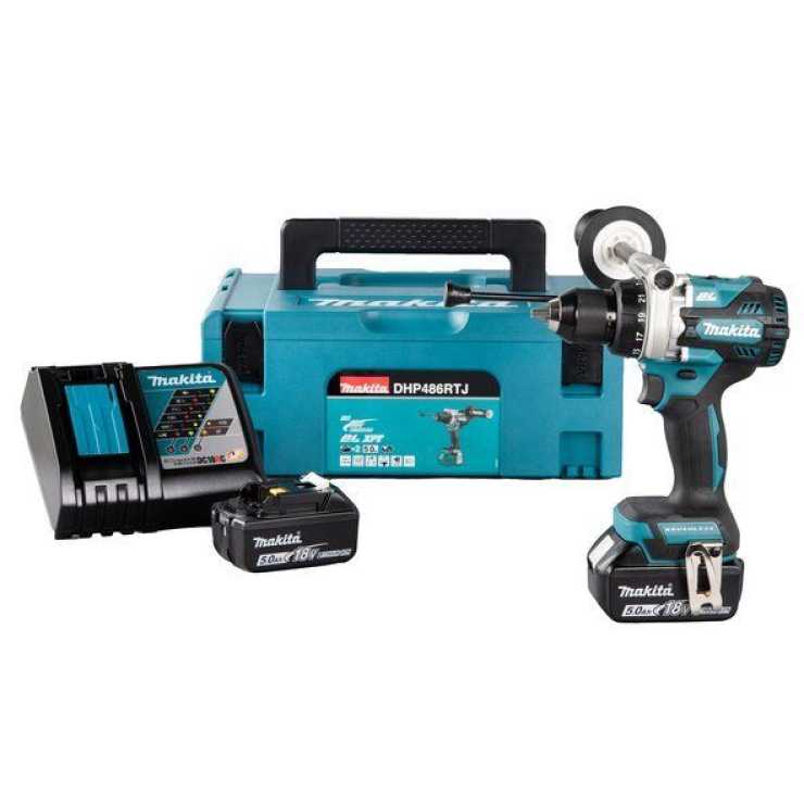 MAKITA ΚΡΟΥΣΤΙΚΟ ΔΡΑΠΑΝΟΚΑΤΣΑΒΙΔΟ 18V 130Nm BL DHP486RTJ