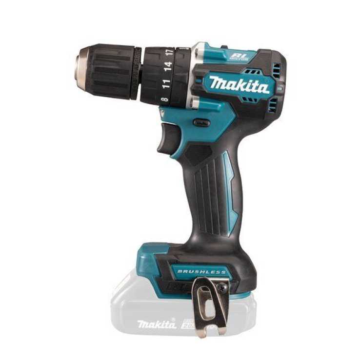 MAKITA ΚΡΟΥΣΤΙΚΟ ΔΡΑΠΑΝΟΚΑΤΣΑΒΙΔΟ 18V 13 mm - 40 Nm - BL (ΜΟΝΟ ΤΟ ΣΩΜΑ) DHP487ZJ