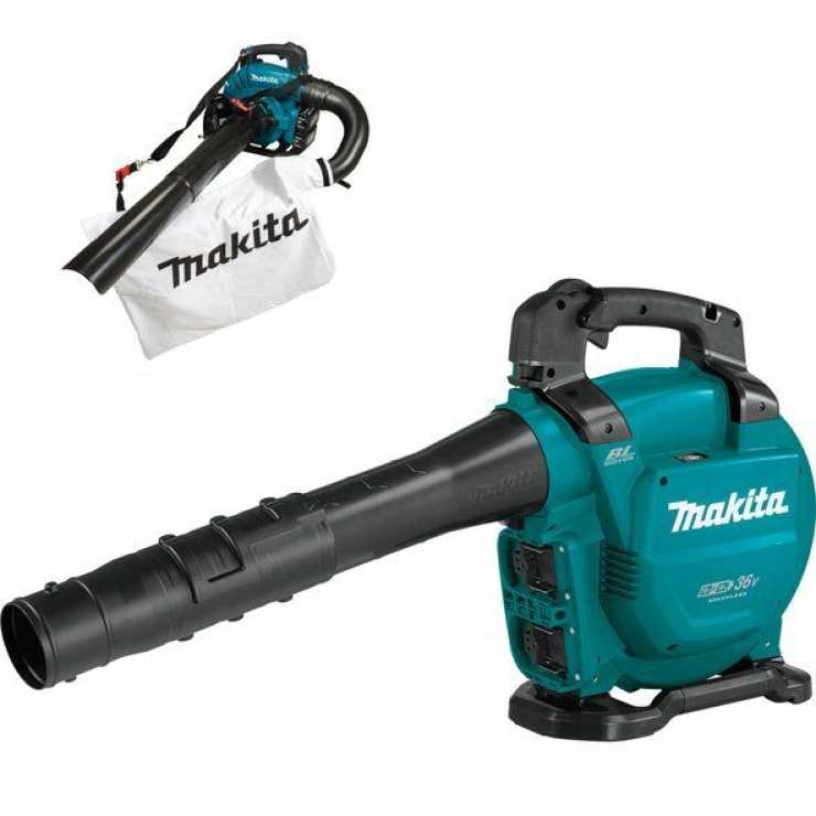 MAKITA ΦΥΣΗΤΗΡΑΣ-ΑΝΑΡΡΟΦΗΤΗΡΑΣ 18Vx2 BL MOTOR (ΜΟΝΟ ΤΟ ΣΩΜΑ) DUB363ZV 