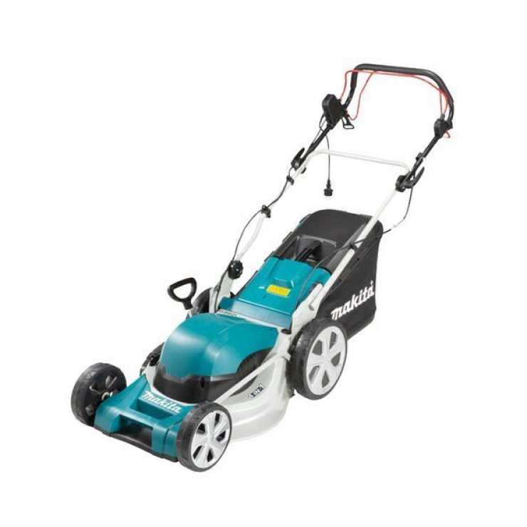 MAKITA ΗΛΕΚΤΡΙΚΗ ΜΗΧΑΝΗ ΓΚΑΖΟΝ 1.800W 46cm 60L ΒΙΟΛΟΓΙΚΗ ΚΟΠΗ ELM4621