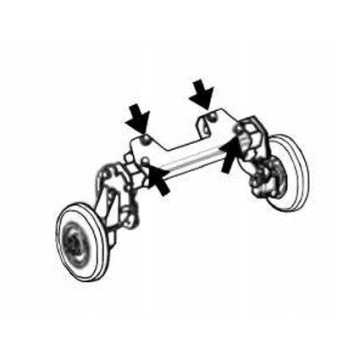 MAKITA Υποστήριξη Εξωτερικόν Τροχών 191A01-6 MAKITA Υποστήριξη Εξωτερικόν Τροχών 191A01-6