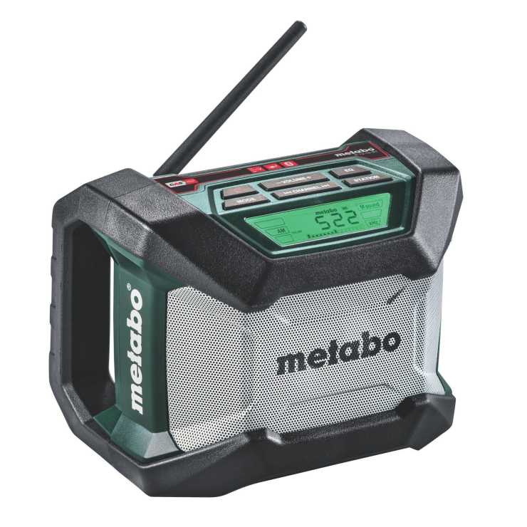 Metabo 18 Volt Εργοταξιακό Ραδιόφωνο Μπαταρίας R 12-18 BT 6.00777.85