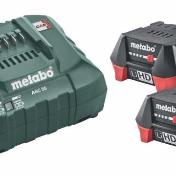 METABO Σετ Φόρτισης 12V 2 x LiHD 4.0 Ah 6.85301.00