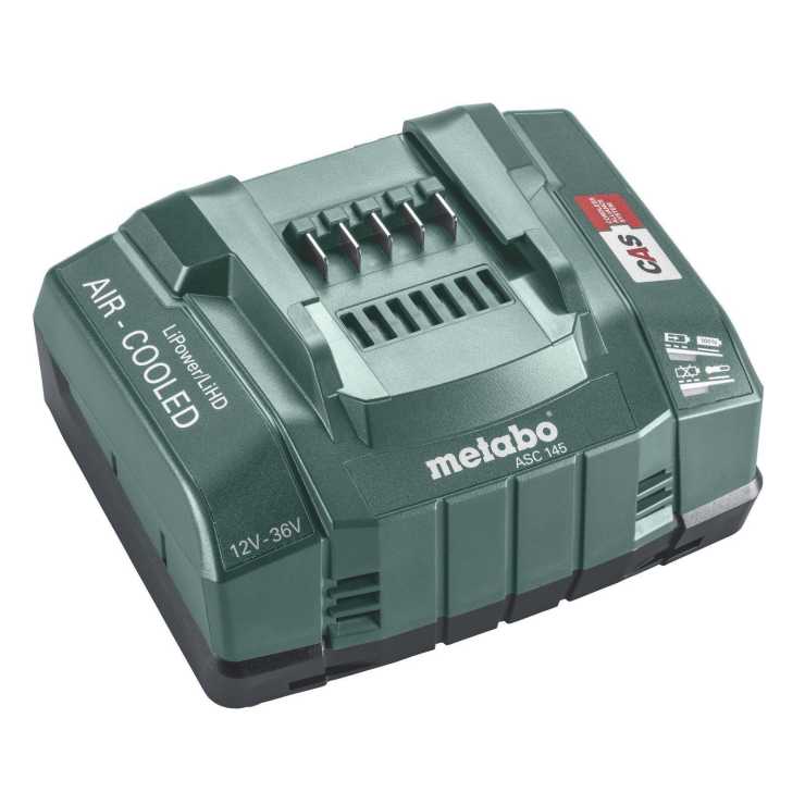 Metabo Ταχυφορτιστής ASC 145 12-36V AIR COOLED EU 627378000