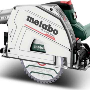 Metabo 18 Volt Δισκοπρίονο Βυθιζόμενο Μπαταρίας KT 18 LTX 66 BL 601866840