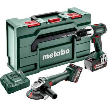 Metabo 18 Volt Combo Set Μπαταρίας 2.4.2 SB 18 LT + W 18 L 9-125 Quick 685207510 Metabo 18 Volt Combo Set Μπαταρίας 2.4.2 SB 18 LT + W 18 L 9-125 Quick 685207510
