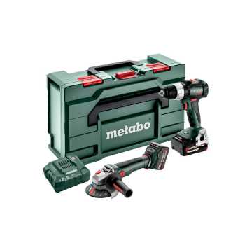 METABO 18 Volt Combo Set Μπαταρίας 2.9.4 BS 18 LT BL + WB 18 LT BL Q 685208650 METABO 18 Volt Combo Set Μπαταρίας 2.9.4 BS 18 LT BL + WB 18 LT BL Q 685208650