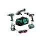 METABO 18 V Combo Set Μπαταρίας 4.3.2 BS 18 LTX BL I + SSW 18 LTX 400 BL + WB 18 LT BL 11-125 Q + BSA 18 LED 4000 685209000