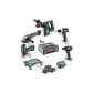 METABO 18 Volt Combo Set Μπαταρίας 5.3.0 18 V BS 18 LT BL + KH 18 LTX 24 BL Q + WB 18 LT BL 11-125 Q + SSW 18 LTX 300 BL + STA 18 LTX 100 685215000