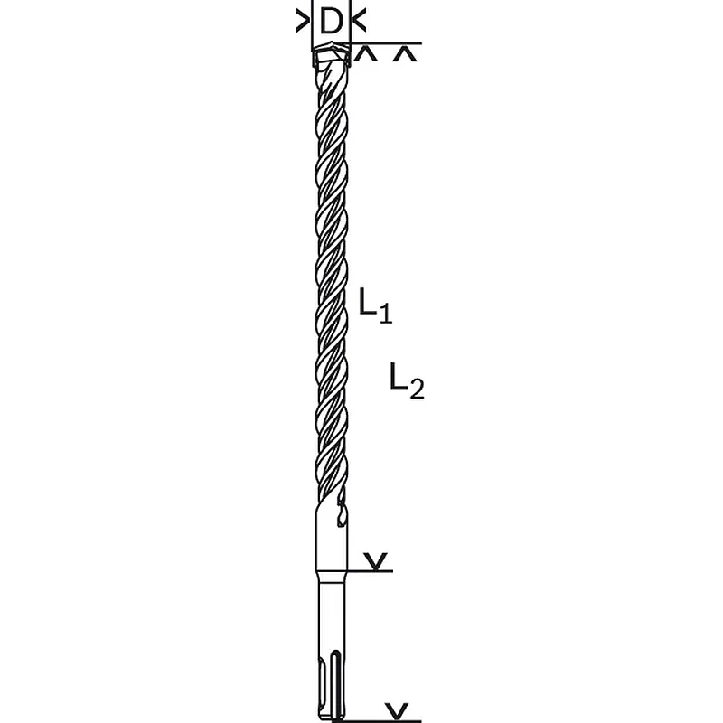 Bosch Τρυπάνι πιστολέτου 3.5mm SDS-plus-5-2608585610