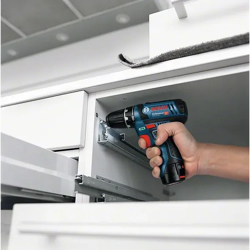 BOSCH GSR 12V-15 Δραπανοκατσάβιδο Μπαταρίας Professional (Solo)-L-Boxx-060186810D