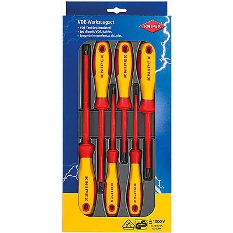 Knipex Σετ Κατσαβίδια 6τμχ 002012V01