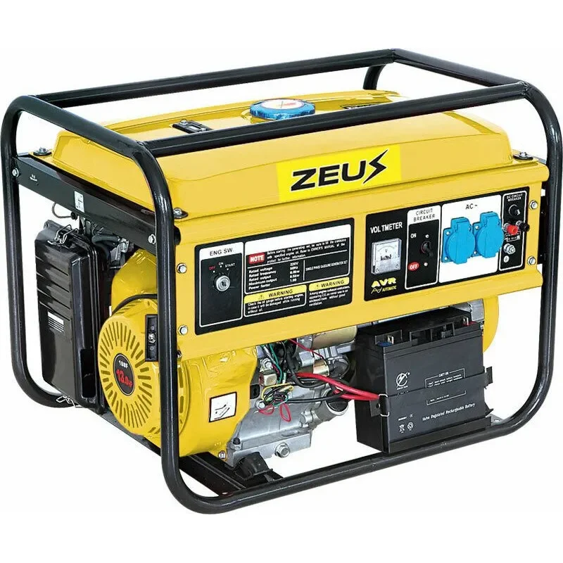 Zeus  Βενζινοκίνητη Ηλεκτρογεννήτρια GS6515EV