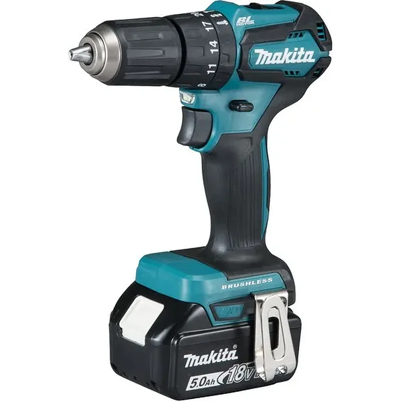 Makita Κρουστικό Δραπανοκατσάβιδο Μπαταρίας 18V 2x5Ah DHP483RTJ 