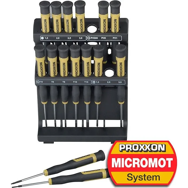 Proxxon Κατσαβίδια Ωρολογοποιών Σετ 15 τμχ 2814860