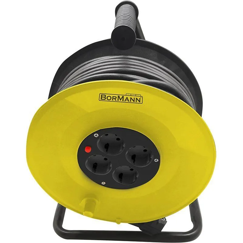 BORMAN BCR2225 ΜΠΑΛΑΝΤΕΖΑ ΚΑΡΟΥΛΙ ΜΕ ΠΡΟΣΤΑΣΙΑ ΥΠΕΡΘΕΡΜΑΝΣΗΣ 25m 3x1.5mm, 4 ΠΡΙΖΕΣ 054047