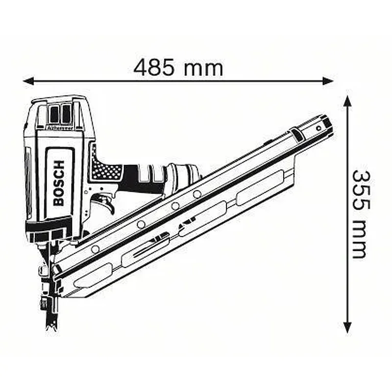 BOSCH GSN 90-34DK Καρφωτικό Αέρος 0601491301