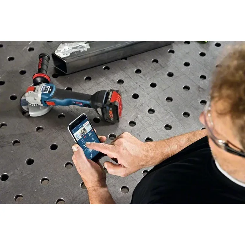 BOSCH GWX 18V-10 SC Γωνιακός Λειαντήρας Μπαταρίας με X-LOCK 0.601.7B0.401