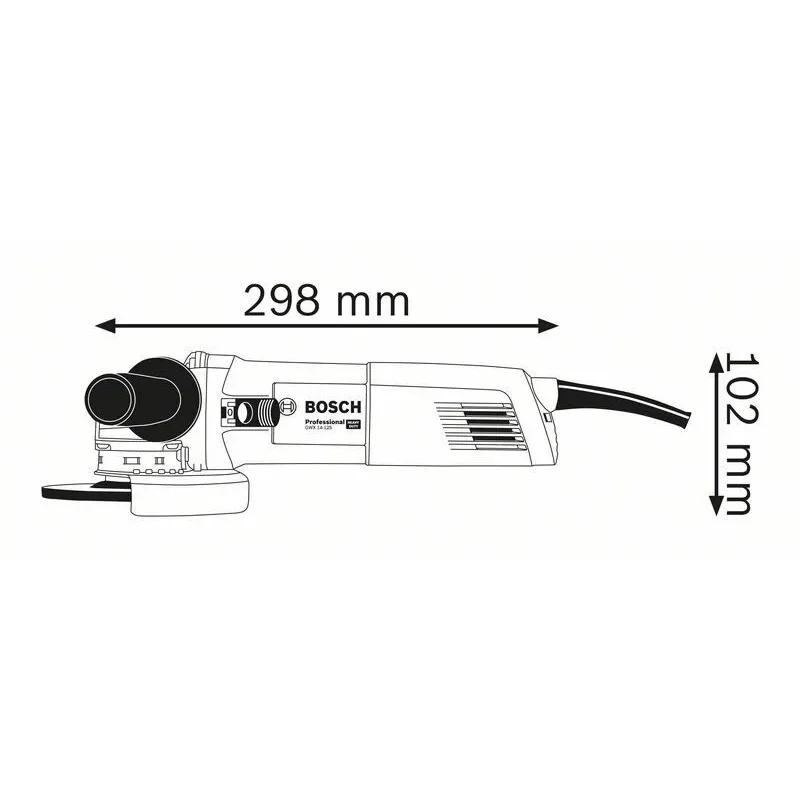 BOSCH GWX 14-125 Γωνιακός λειαντήρας 1400W με X-LOCK 0.601.7B7.000