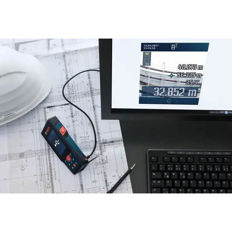 BOSCH GLM 120 C Μετρητής Αποστάσεων με Λέιζερ Professional 0.601.072.F00