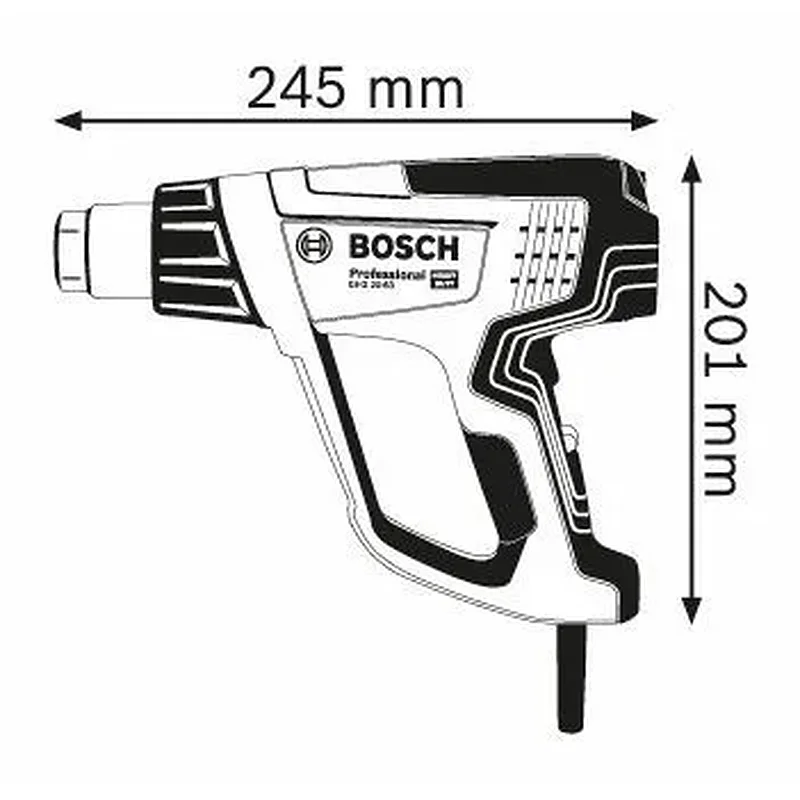 BOSCH Πιστόλι θερμού αέρα GHG 20-63 Professional 06012A6200