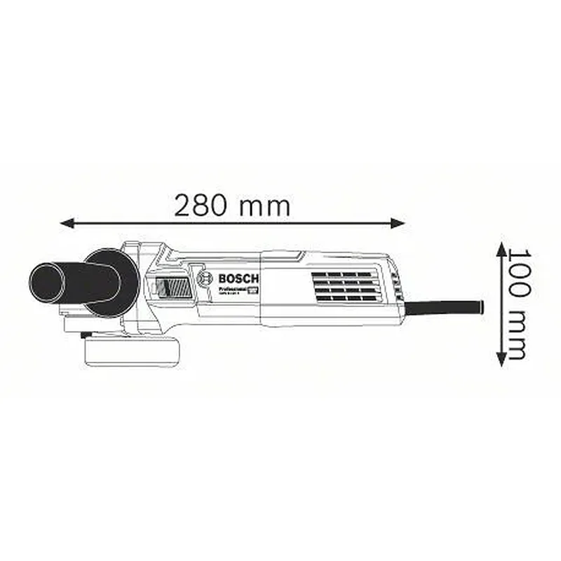 BOSCH GWS 9-125 S Γωνιακός λειαντήρας 900 Watt Professional 0601396104