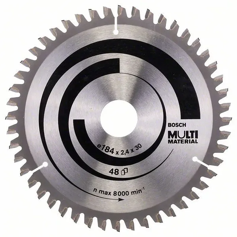 BOSCH Πριονόδισκος 184mm Multi Material 2608640506