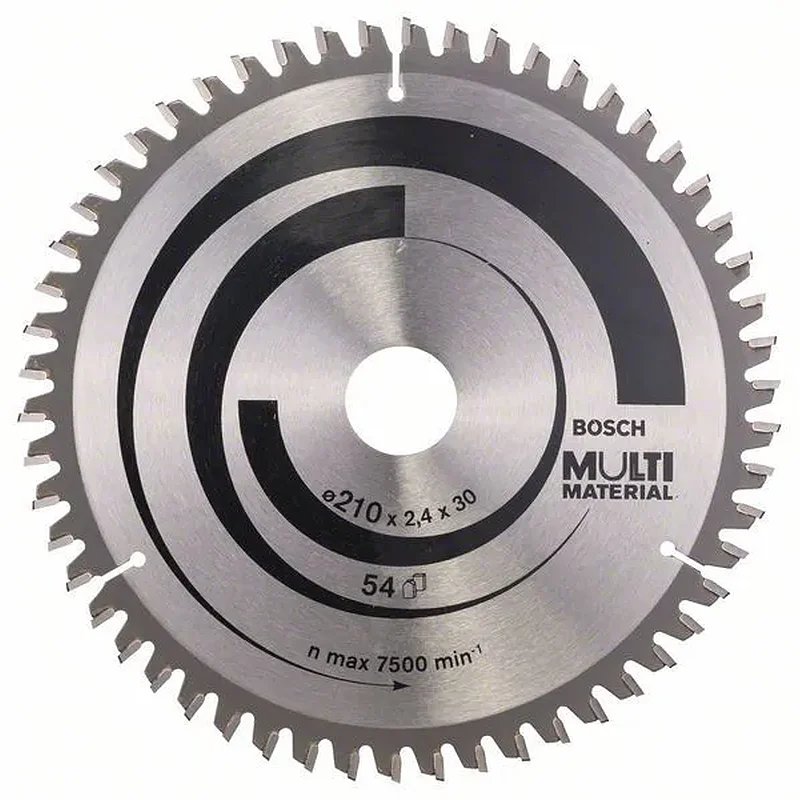 BOSCH Πριονόδισκος 210mm Multi Material 2608640511