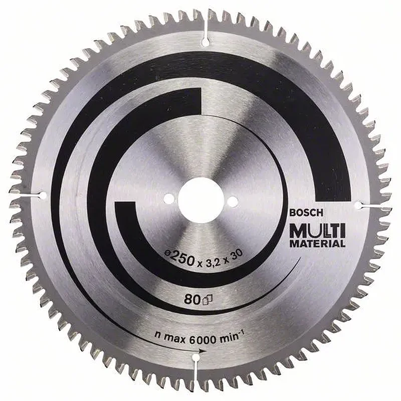 BOSCH Πριονόδισκος 250mm Multi Material 2608640516